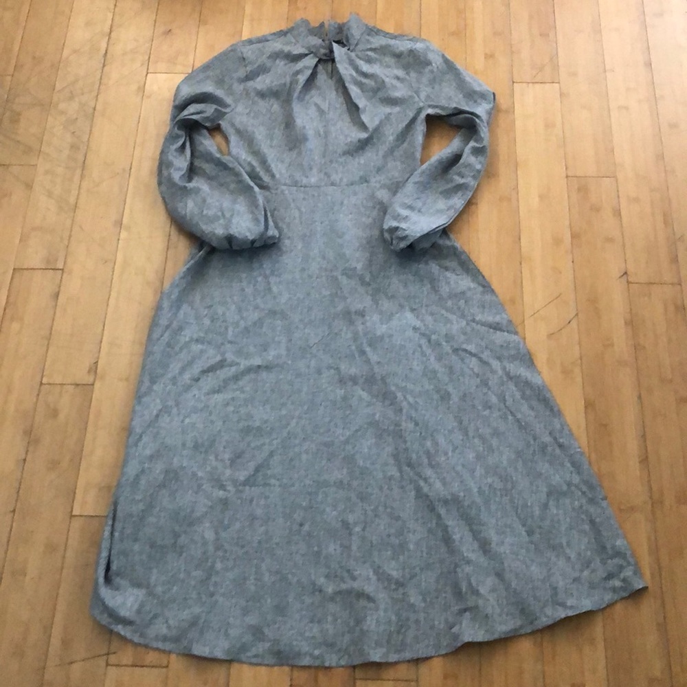 Grey Classy Dress
